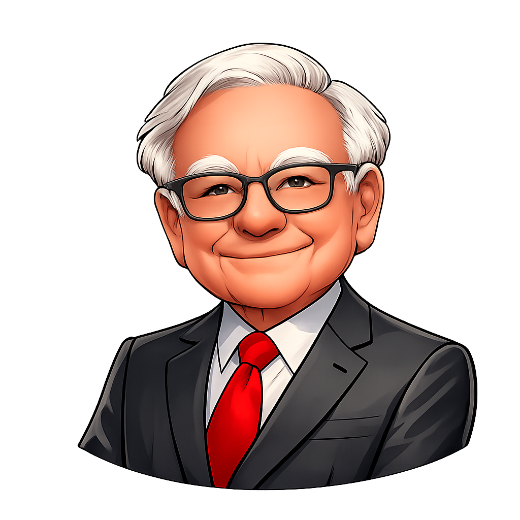 Warren Buffett portrait